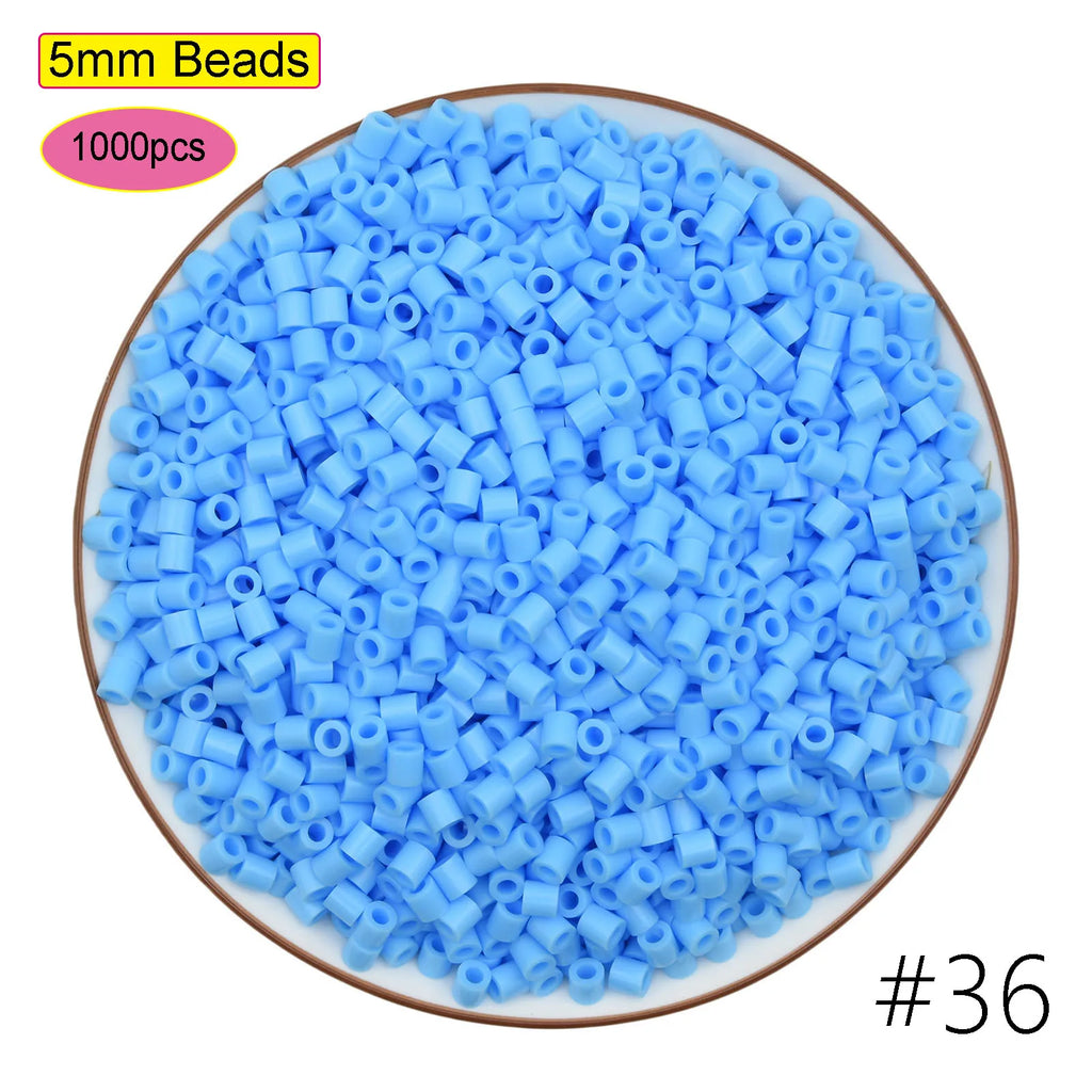 Perler 5mm Pearly Iron Beads 1000pcs DIY Puzzle Toy for Kids