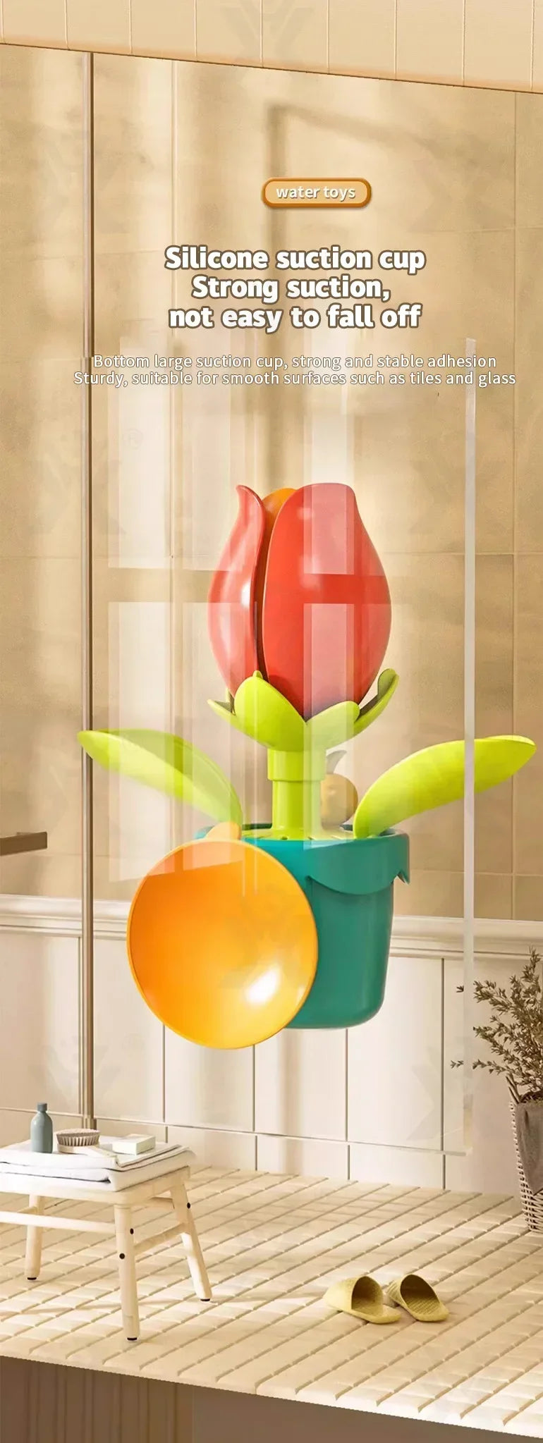CowLost | product_id-childrens-sunflower-water-spray-bath-toy-fun-shower-sprinkler-gift |10