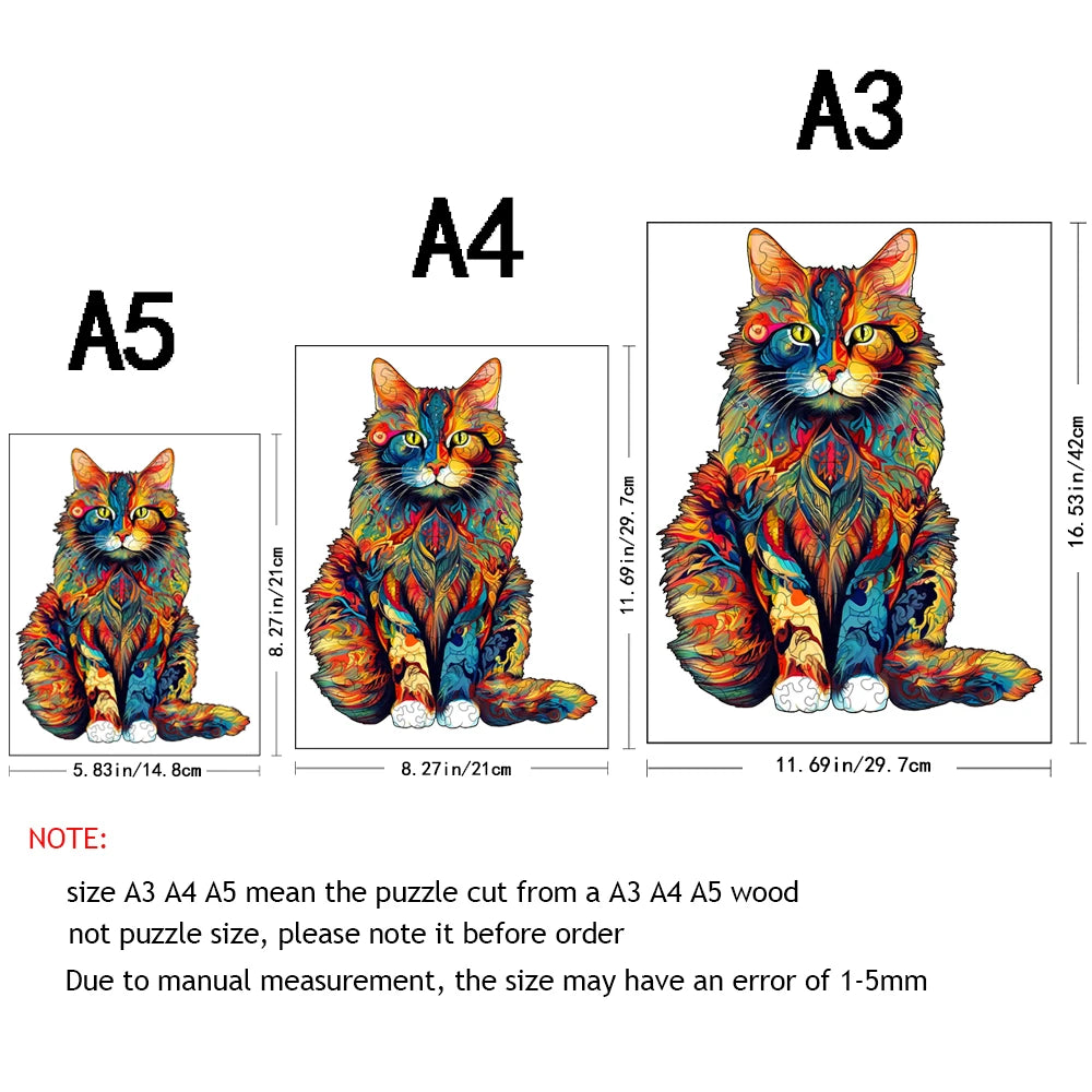 CowLost | product_id-colorful-cat-wooden-jigsaw-puzzle-brain-challenge-gift-for-birthdays-holidays |3