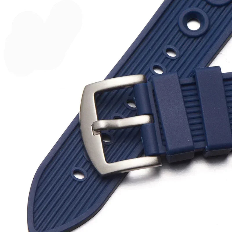 CowLost | product_id-22mm-waterproof-breathable-silicone-wrist-strap-for-rolex-and-seiko-watches |3