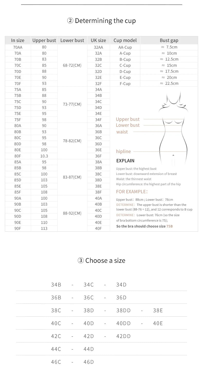 CowLost | product_id-women-s-full-coverage-push-up-underwire-deep-cup-t-shirt-bra |8