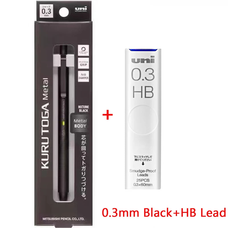 CowLost | product_id-uni-m5-kh-sunrise-orange-limited-kurutoga-0-5mm-auto-rotating-metal-mechanical-pencil-break-resistant |40