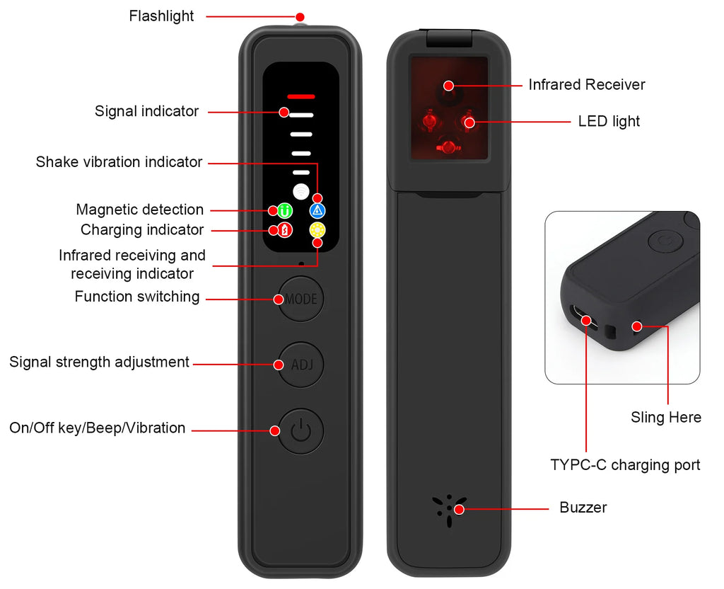 CowLost | product_id-c18-multi-function-anti-bug-detector-audio-spy-camera-gsm-gps-rf-signal-locator-tracker |15