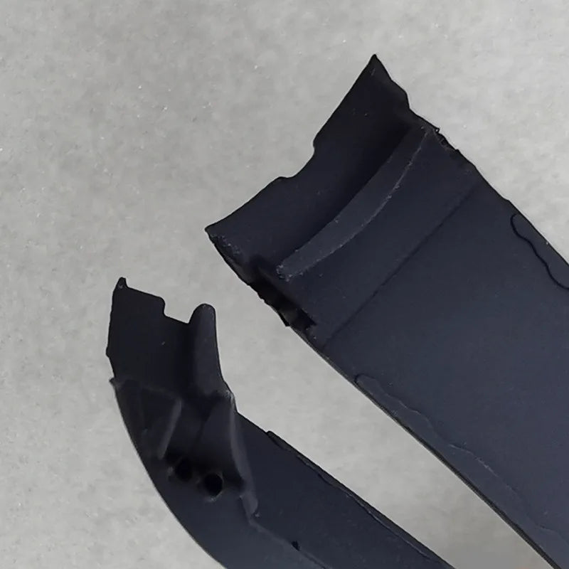 Soft Waterproof Silicone Watch Strap for Seiko & Rolex 22/24/26mm Replacement Bracelet