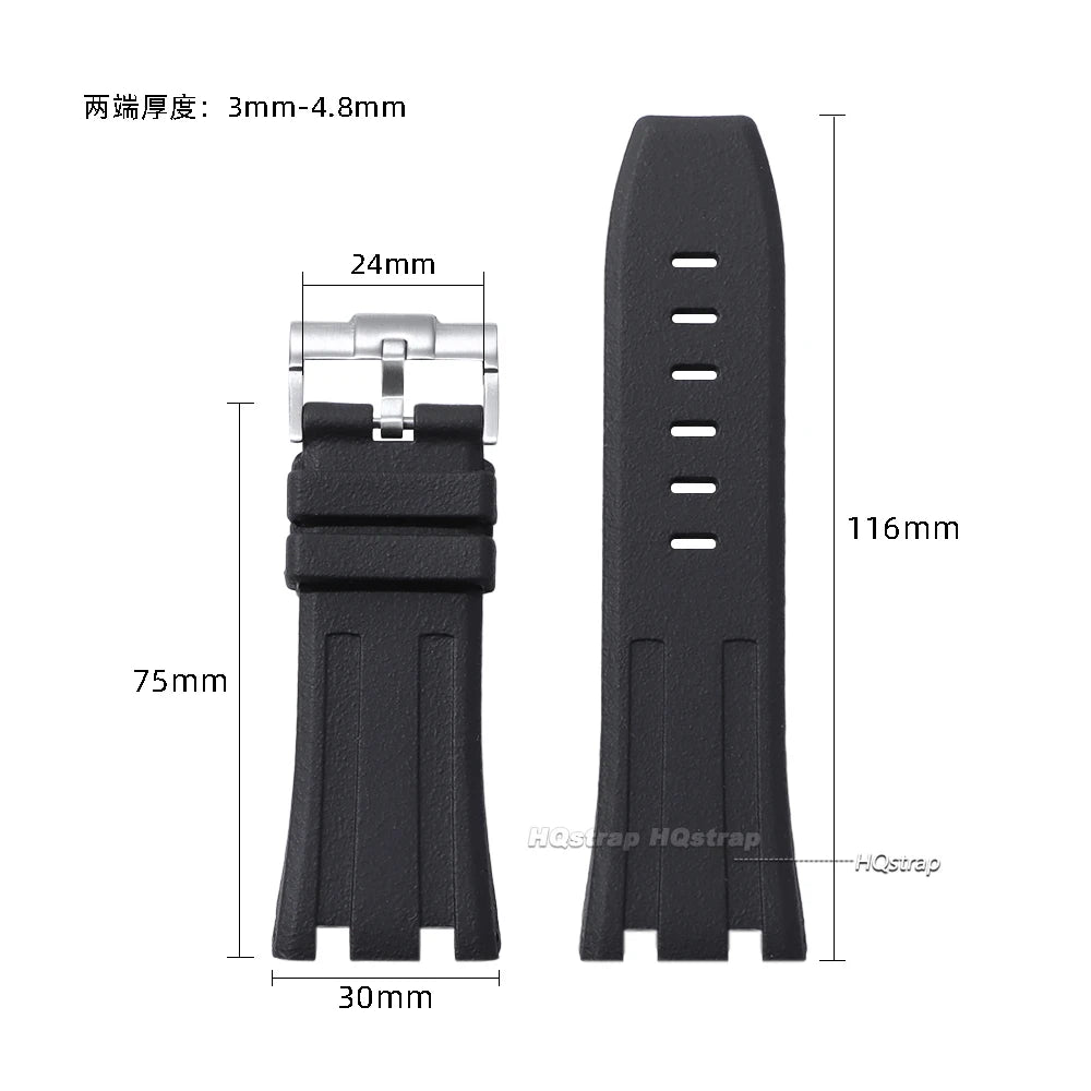 CowLost | product_id-silicone-waterproof-replacement-watchband-for-ap-royal-oak-offshore-27-28-30mm-sports-strap |7