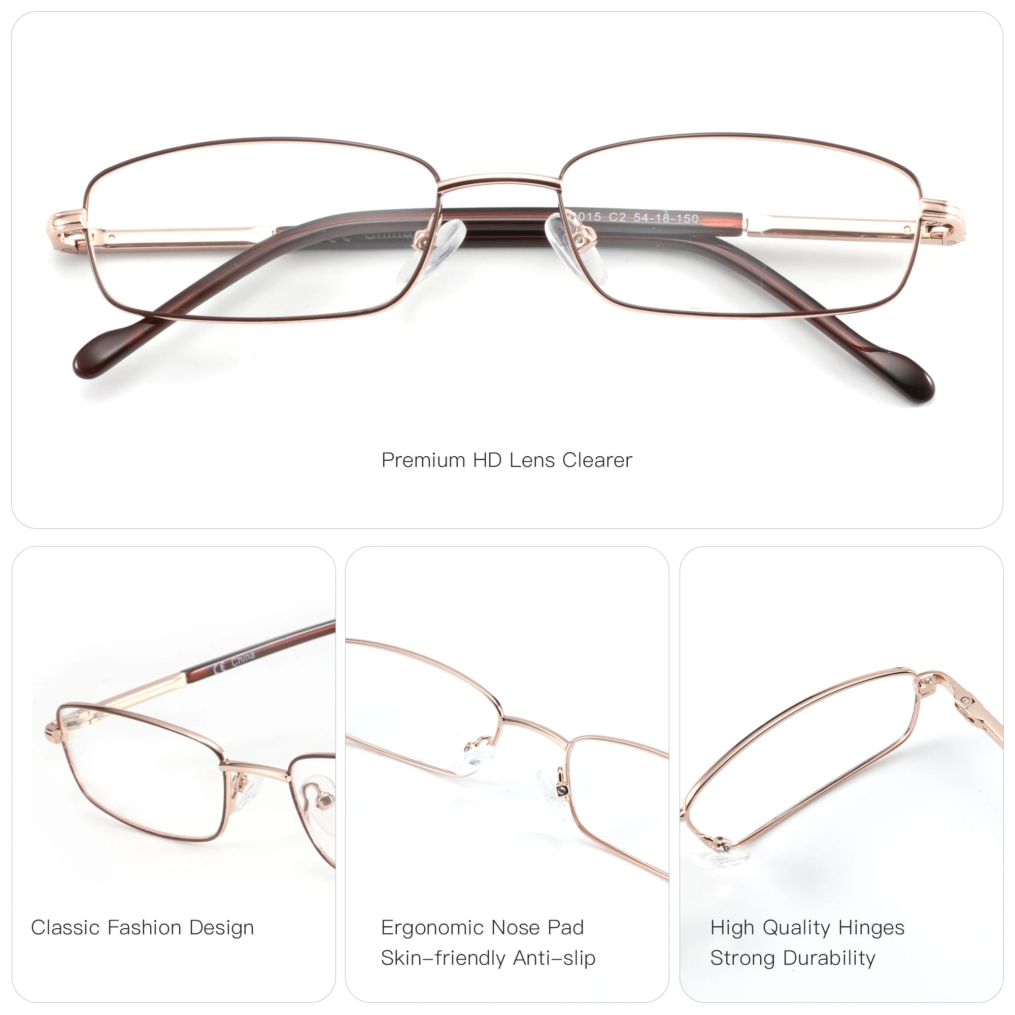 CowLost | zenottic-small-rectangle-glasses-for-ladies |6