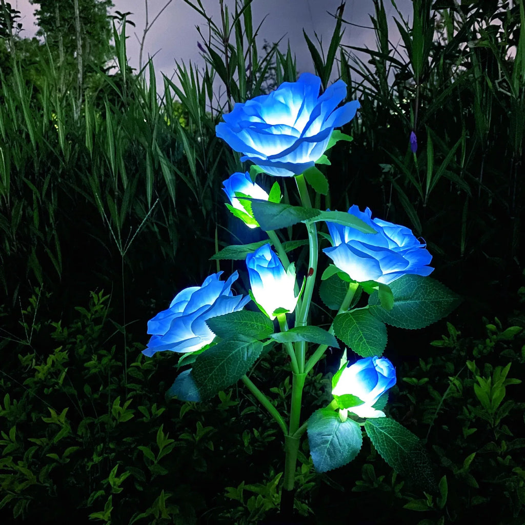 CowLost | product_id-ggbingo-solar-5-head-rose-flower-garden-lights-for-outdoor-yard-patio |1