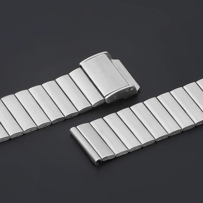 Stainless Steel Quick Release Watch Strap for Seiko, Rolex, Casio - Bamboo Knot Wristband Wholesale