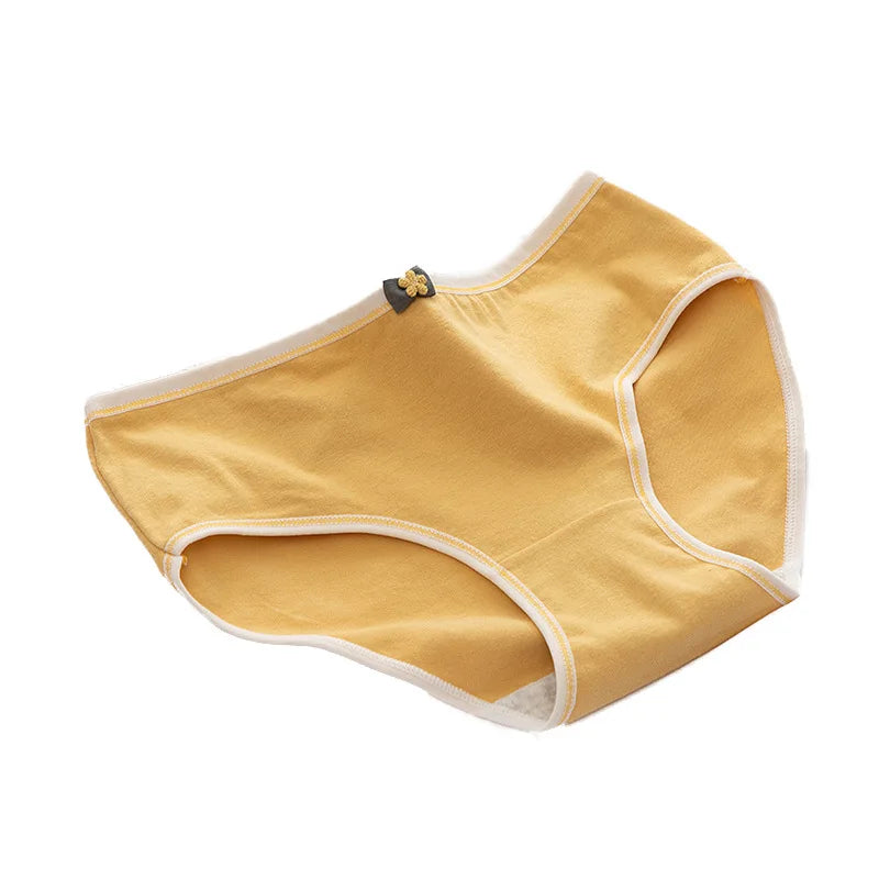CowLost | product_id-ollymurscn-womens-cotton-low-waist-breathable-solid-color-briefs-m-xl |5
