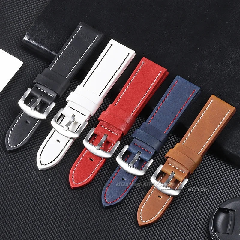 CowLost | product_id-universal-genuine-leather-waterproof-watch-strap-replacement-for-rolex-seiko-18-20-22-24mm |3