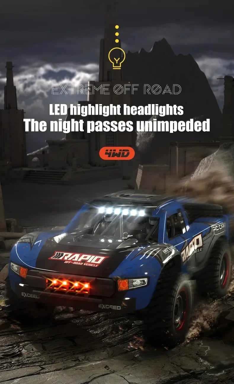 CowLost | fencing-barriers-jjrc-q130-4wd-1-16-rc-car-with-brushless-motor-and-led-lights |11