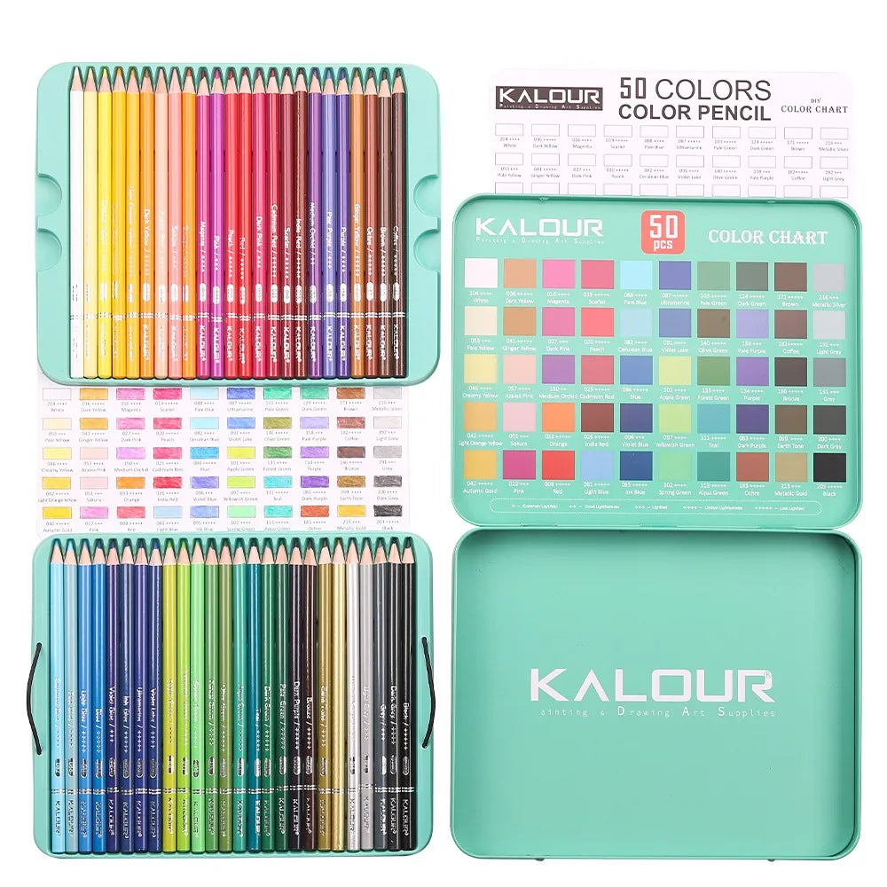 CowLost | art-pencils-product_id-kalour-oil-colored-pencils-set-50-300-pcs-professional-drawing-art-supplies |94