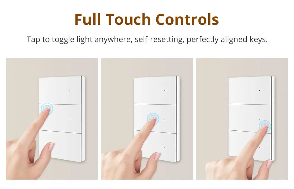 CowLost | zemismart-matter-wifi-smart-wall-light-switch-pc-material |10