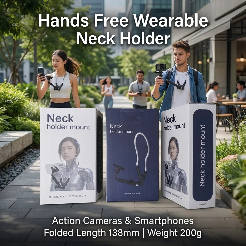 CowLost | magnetic-hanging-neck-stand-for-iphone-wearable-mobile-phone-holder-with-tripod-function-video-selfie-stick-suporte-for-magsafe |5