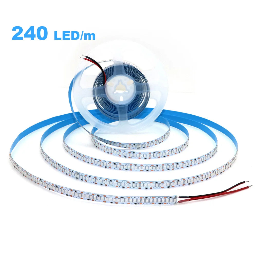 CowLost | 240leds-m-led-strip-2835-dc12v-24v-home-light-strip-5m |8