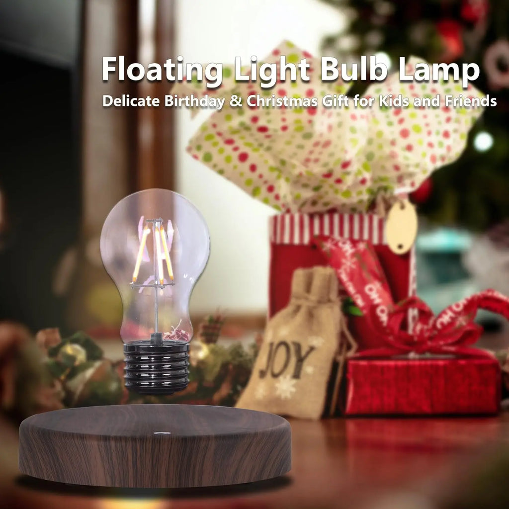 Wireless Levitating Magnetic Floating LED Night Light with 360° Rotation for Room and Office