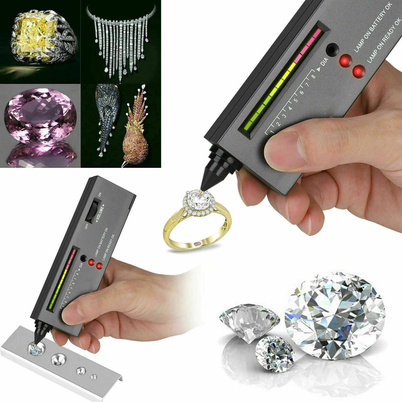 CowLost | product_id-professional-high-accuracy-diamond-tester-pen-kit-jewelry-selector |12