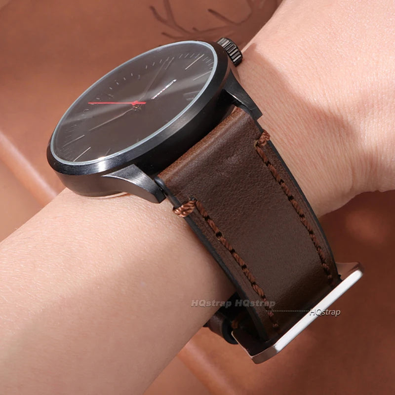 CowLost | watch-bands-product_id-vintage-oil-wax-leather-watch-band-20mm-24mm-handmade-cowhide-strap-for-smartwatch-panerai |6