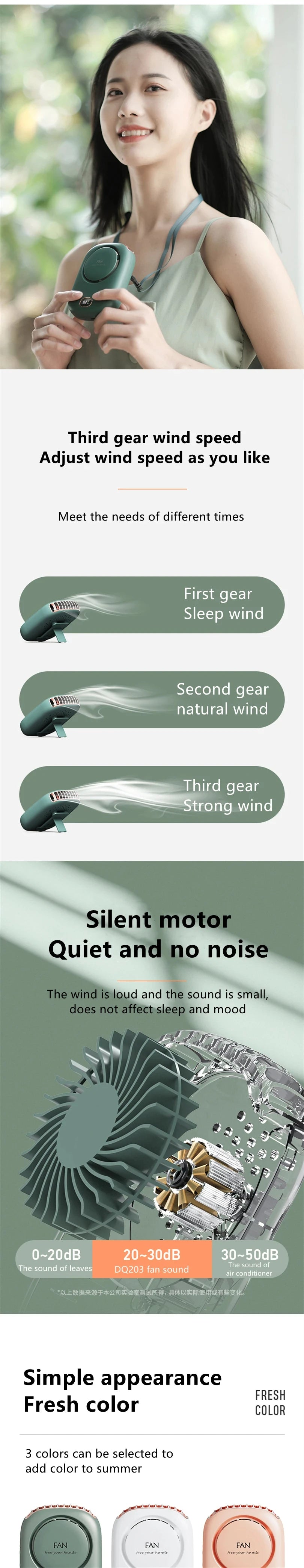 CowLost | product_id-homefish-mini-portable-rechargeable-bladeless-fan-ultra-quiet-for-travel-and-outdoor-use |12