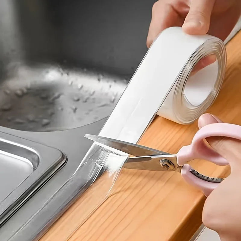 CowLost | product_id-silicone-waterproof-adhesive-tape-transparent-for-kitchen-bathroom-sealing |1