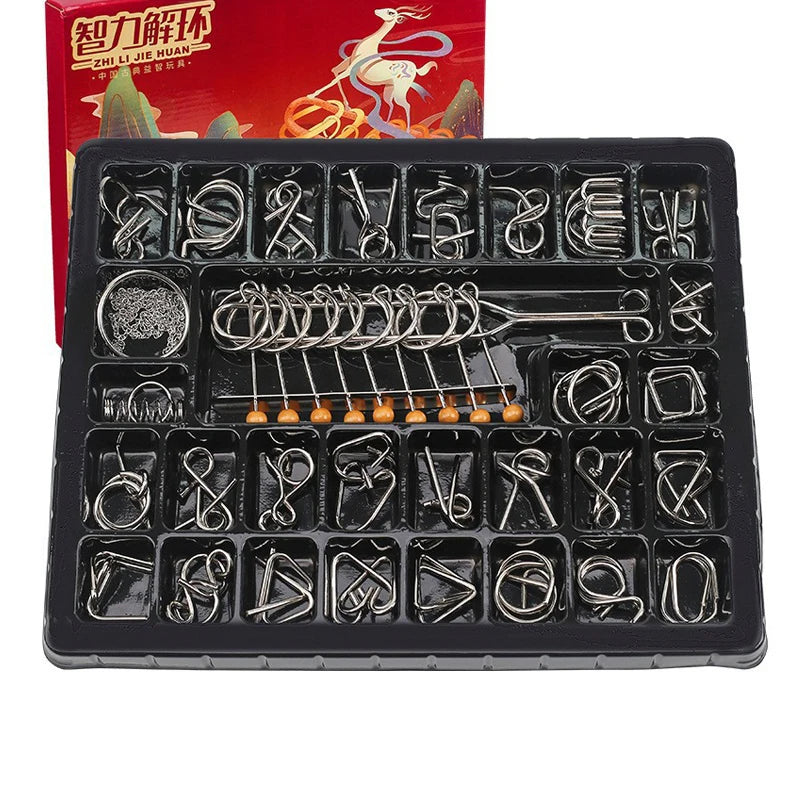 CowLost | product_id-disentanglement-iron-link-metal-puzzle-brain-teaser-iq-educational-toy |2