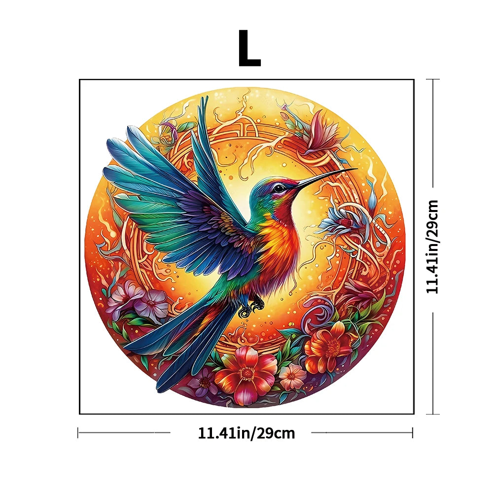 CowLost | product_id-wooden-mandala-hummingbird-jigsaw-puzzle-for-adults-with-unique-bird-shaped-pieces-great-gift |8