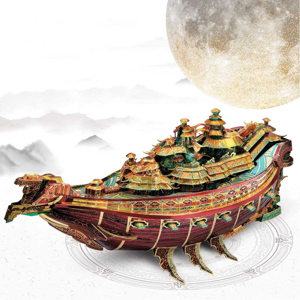 CowLost | fencing-barriers-piececool-3d-mirage-metal-puzzle-model-kit |8