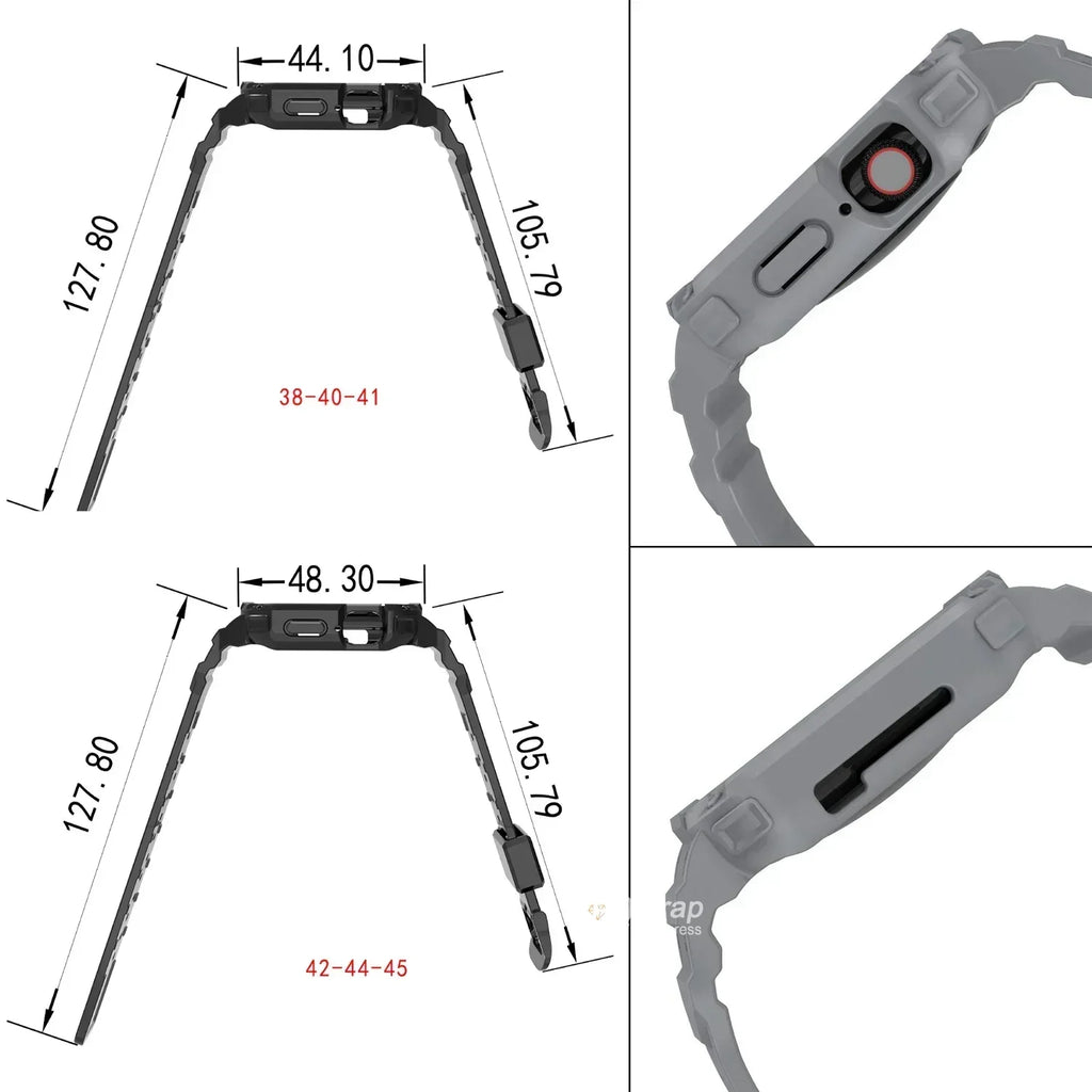 CowLost | bracelets-product_id-hqstrap-silicone-tpu-protective-case-for-apple-watch-band-38mm-49mm-series-4-8-se |6