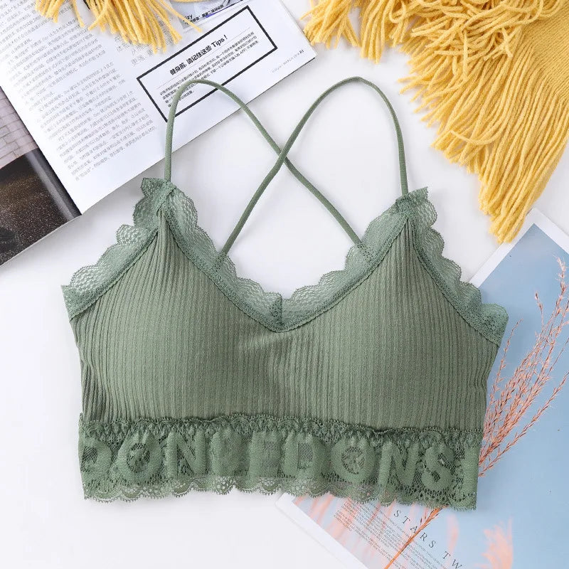 CowLost | product_id-women-s-lace-seamless-wire-free-bralette-crop-top-with-removable-pads |32