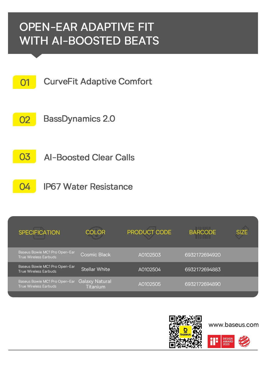 CowLost | baseus-mc1-pro-ear-clip-wireless-earphones-bluetooth-6-0 |28