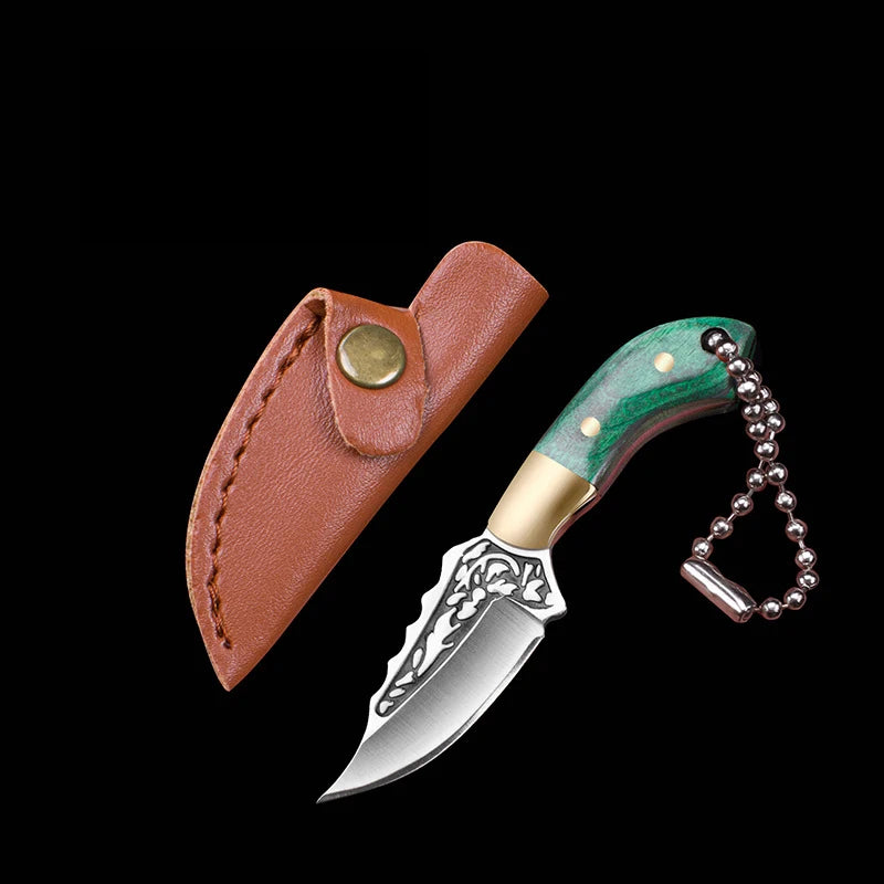 CowLost | activewear-pants-brass-dragon-head-mini-folding-knife-portable-edc-cutter |57