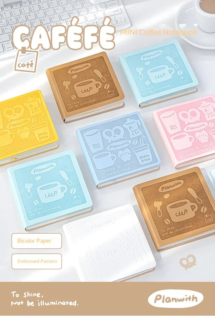 CowLost | product_id-planwith-coffee-theme-kawaii-mini-memo-pad-thick-blank-pages-for-journaling-sketching-to-do-lists |7