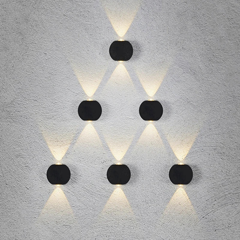 CowLost | product_id-hemisphere-4w-led-up-down-wall-light-for-bedside-corridor-balcony-garden |3