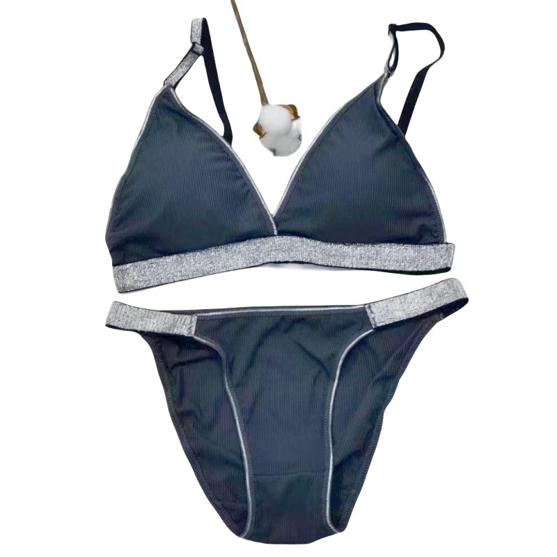 CowLost | product_id-women-s-push-up-padded-non-wire-bra-low-waist-briefs-set-solid-color |2