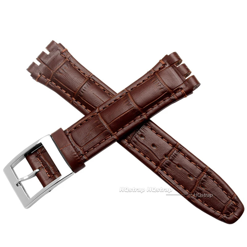 CowLost | product_id-hqstrap-genuine-leather-sweatproof-watch-strap-17mm-19mm-for-swatch-unisex |14