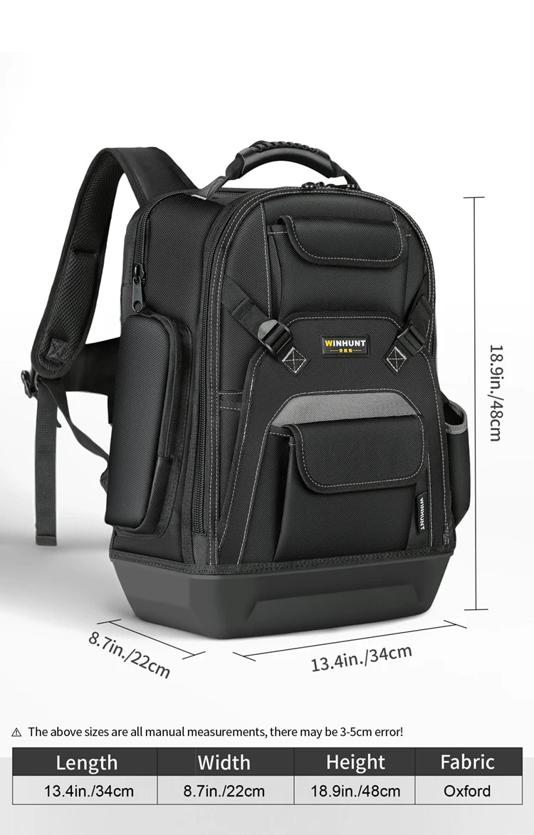 CowLost | product_id-winhunt-large-electrician-tool-backpack-for-men-construction-tool-bag |17