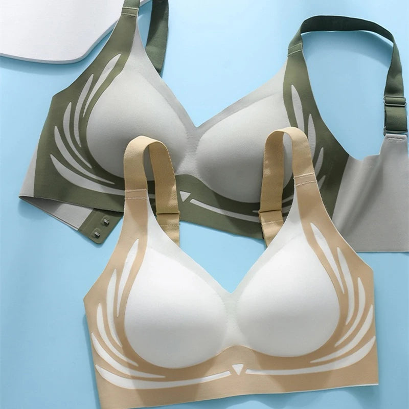 CowLost | product_id-large-wire-free-seamless-bra-for-women-anti-sagging-gathered-no-marks-beautiful-back-design |3