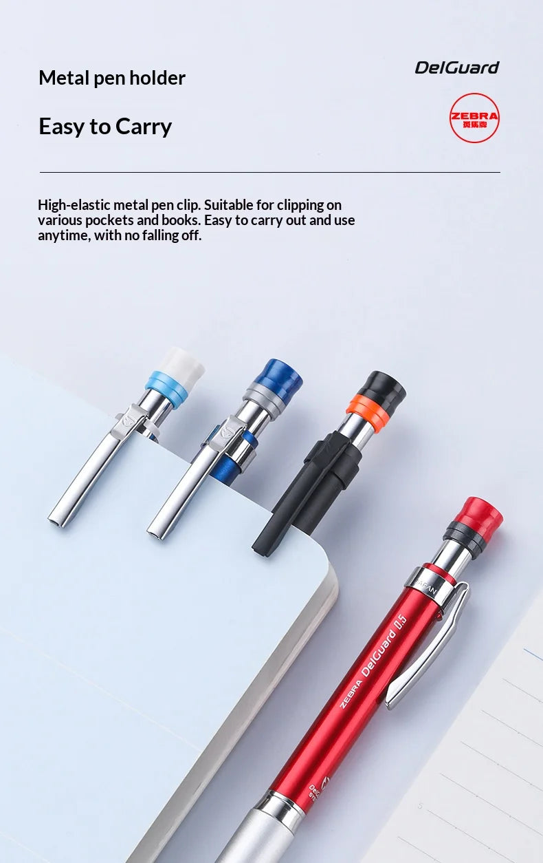 CowLost | product_id-zebra-delguard-ma86-0-5mm-mechanical-pencil-with-metal-grip-and-break-resistant-lead |15