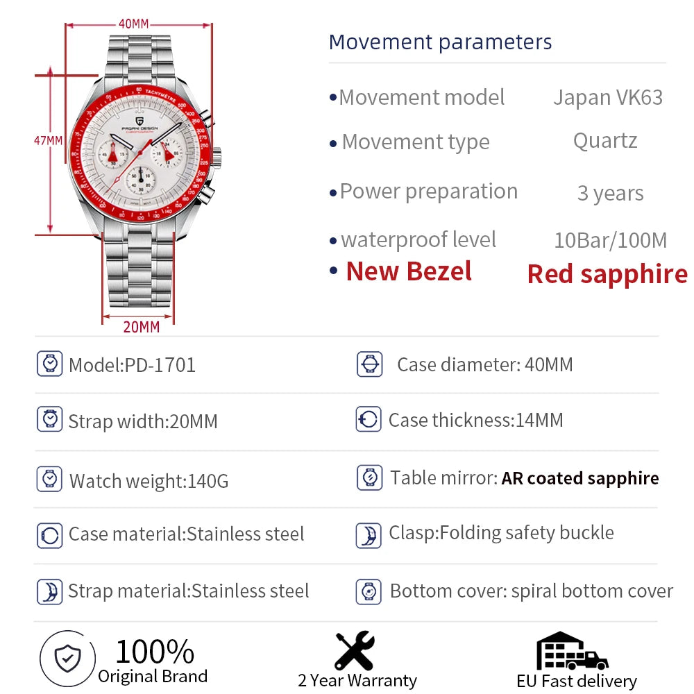 CowLost | pagani-design-2026-new-ak-project-mens-watches-luxury-quartz-wrist-watch |15