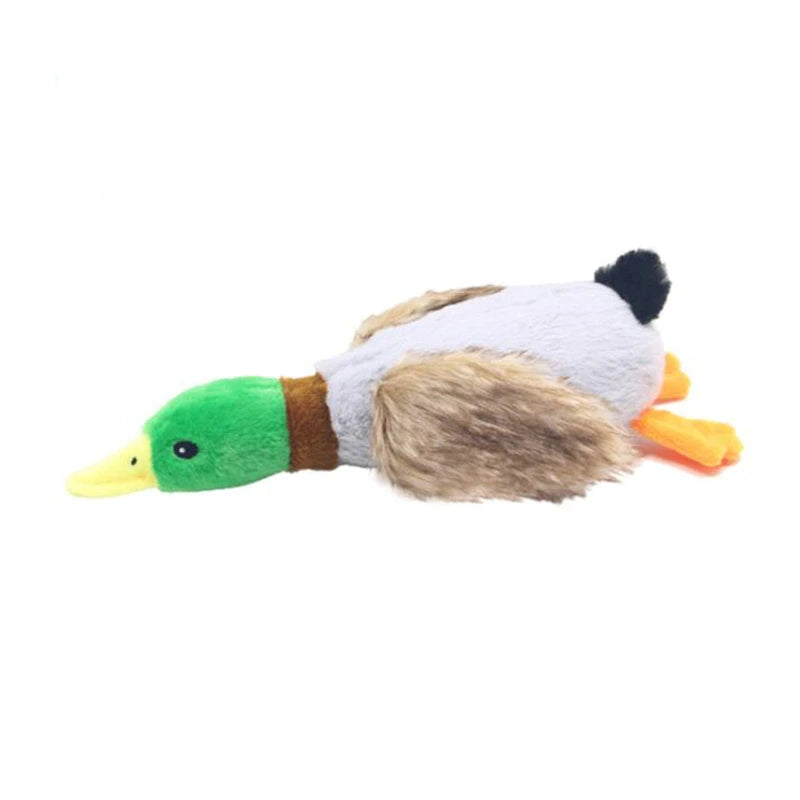 CowLost | dog-kennel-run-accessories-plush-duck-squeaky-dog-chew-toy |13
