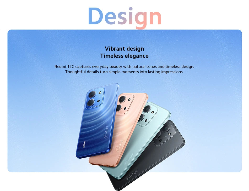 CowLost | redmi-15c-global-version-xiaomi-smartphone-mediatek-helio-g81-ultra-50mp-main-camera-120hz-6-9-dot-drop-display-33w-charging |9