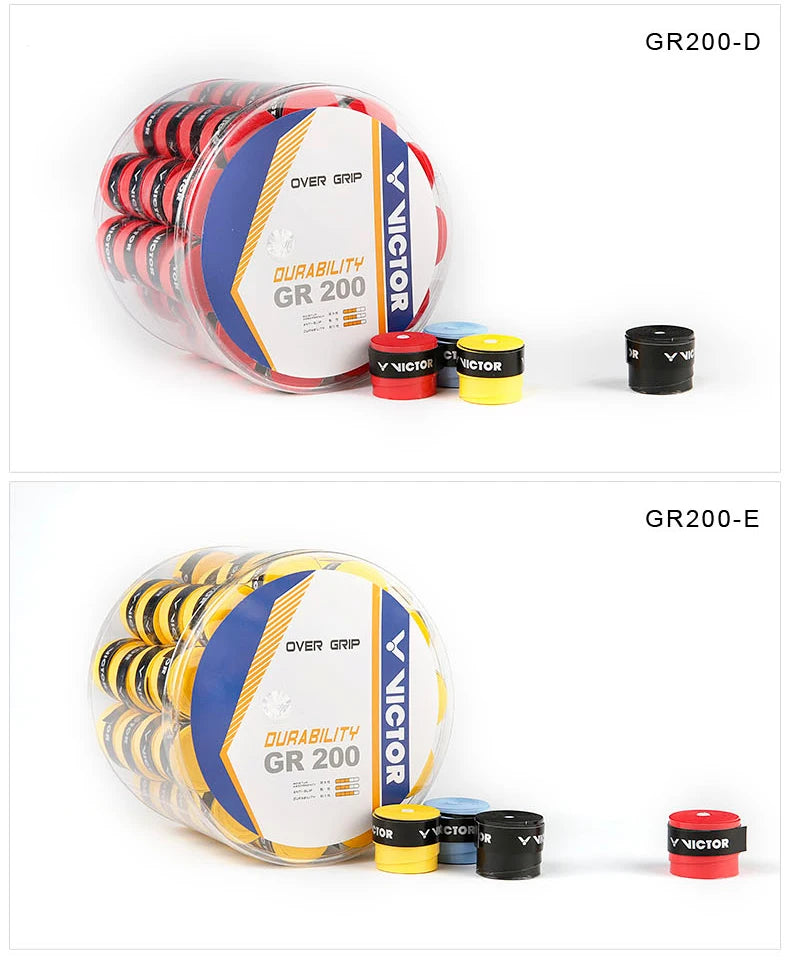 CowLost | sporting-goods-10pcs-victor-original-hand-glue-sweat-absorbent-non-slip-badminton-racket-strap-gr200 |11
