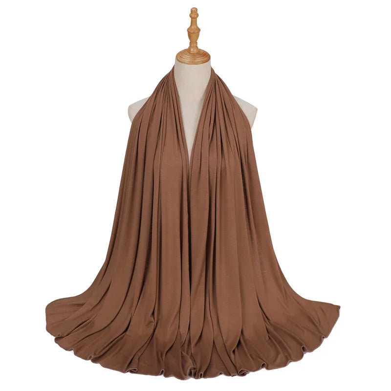 CowLost | 80-180cm-big-size-modal-rayon-cotton-jersey-hijab-scarf |8