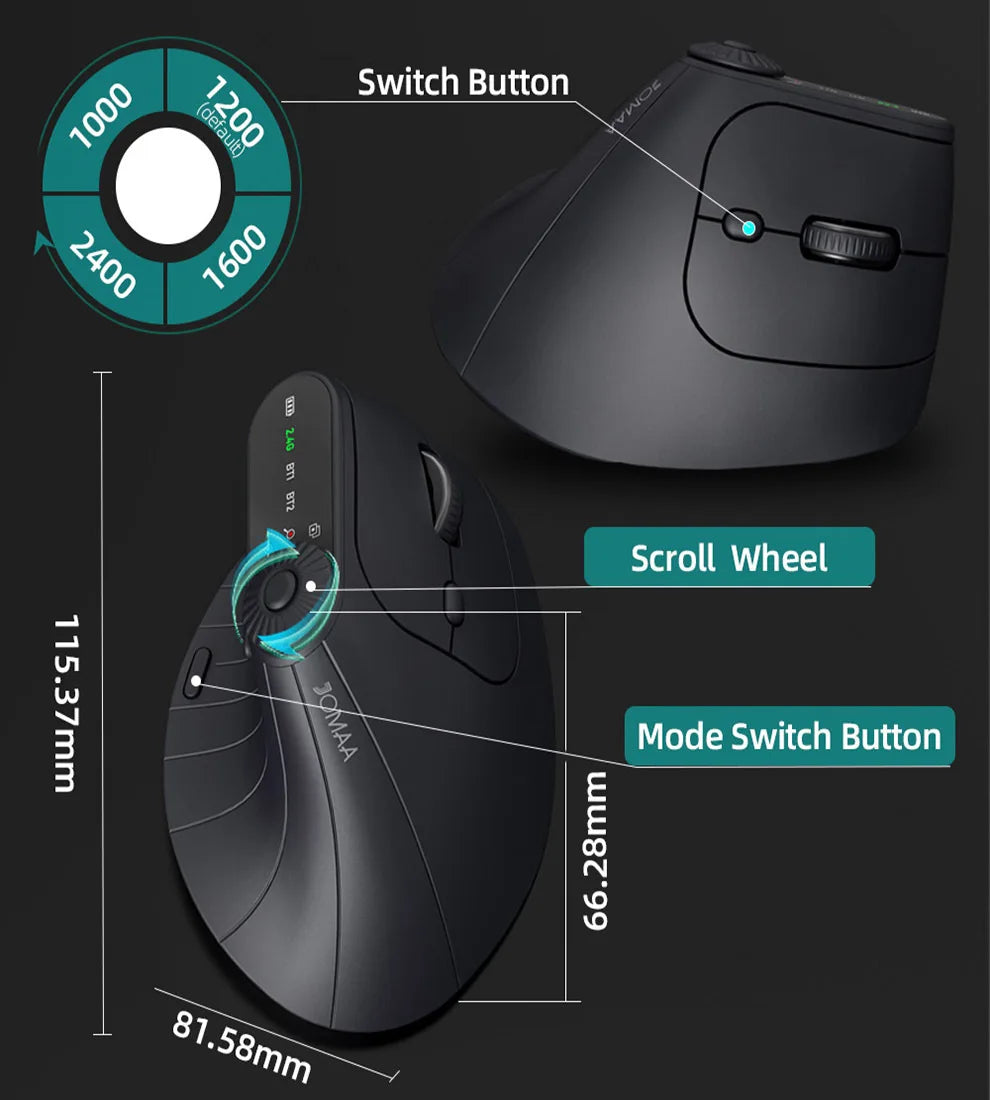 CowLost | product_id-jomaa-vertical-ergonomic-bluetooth-2-4g-wireless-rechargeable-mouse-for-pc-tablet |11