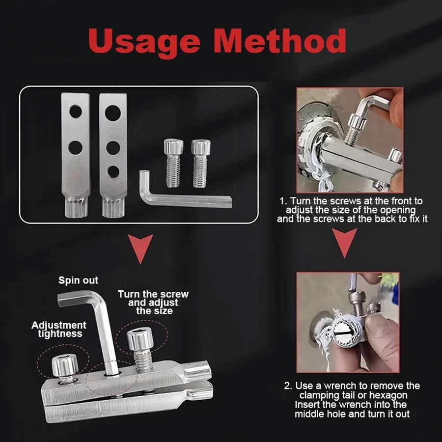 CowLost | product_id-broken-wire-extractor-threading-tap-screw-remover-4-6-point-bolt-plumbing-tool |5