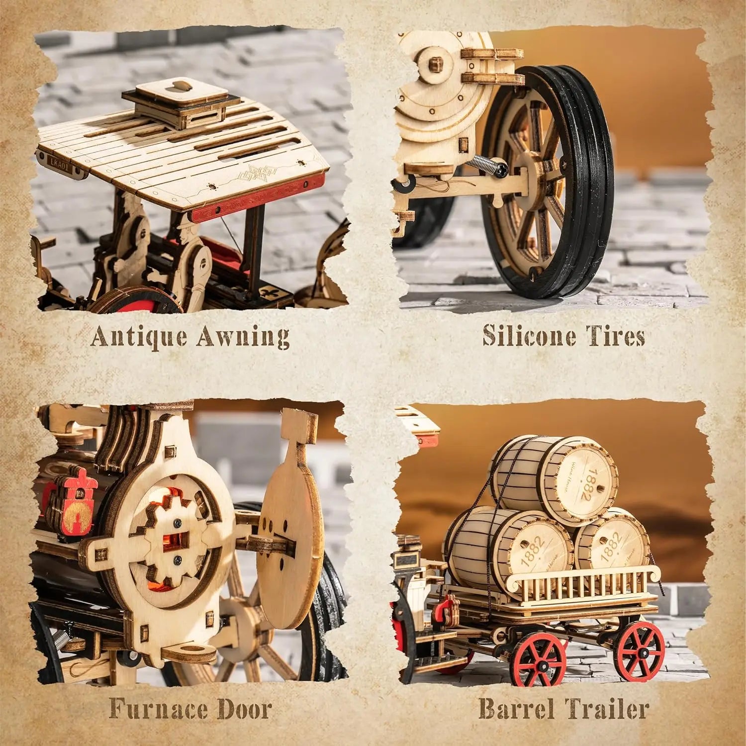 CowLost | fencing-barriers-robotime-rokr-3d-wooden-steam-locomotive-model-kit-1-28-scale-puzzle |4