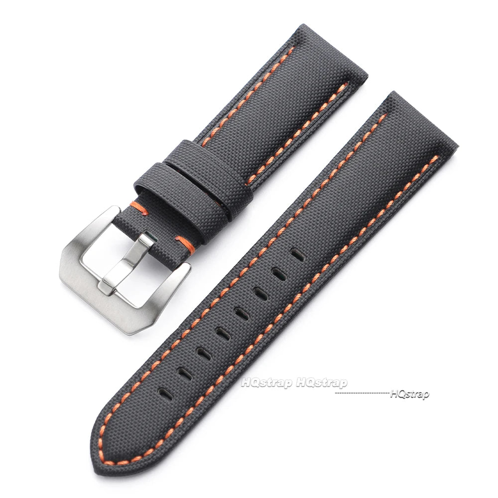 CowLost | 20mm-22mm-24mm-26mm-sailcloth-straps-for-omega-for-panerai-for-seiko-divers-watches-men-women-universal-nylon-leather-watch-band-1 |17