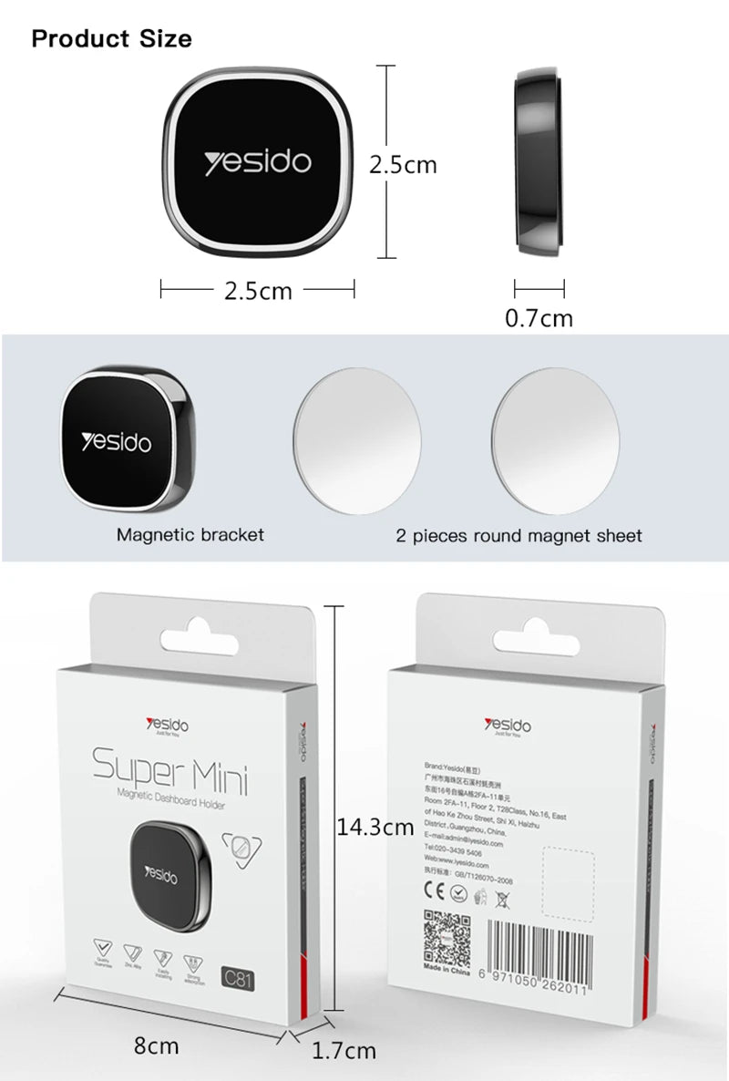 CowLost | product_id-2025-magnetic-car-mount-air-vent-holder-6x-strong-magnet-360-rotation-for-iphone-samsung-phones |10