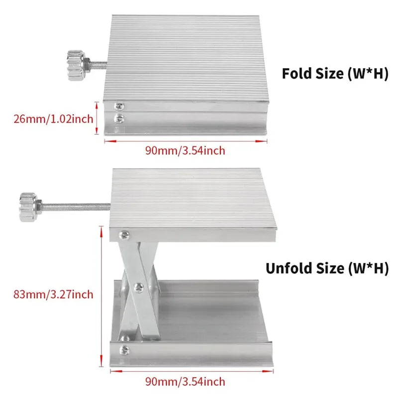 CowLost | product_id-90mm-adjustable-aluminum-alloy-lab-lifting-platform-scissor-stand-for-laser-level |2