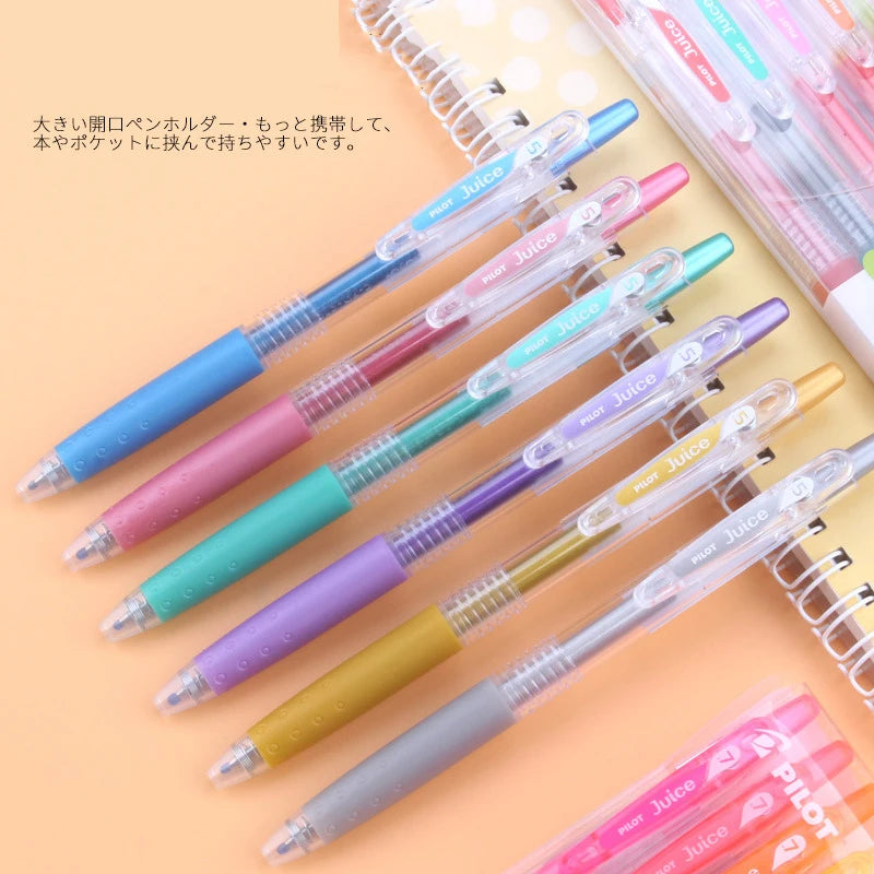 CowLost | product_id-pilot-juice-gel-pen-6-12-colors-0-38-0-5-0-7mm-smooth-writing-handheld-stylo |4